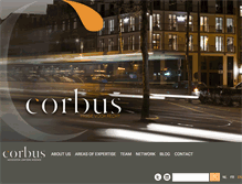 Tablet Screenshot of corbus.be